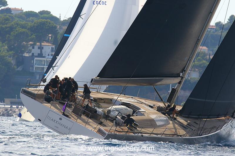 Les Voiles de Saint-Tropez 2025 Day 5 photo copyright Ingrid Abery / www.ingridabery.com taken at Société Nautique de Saint-Tropez and featuring the Maxi class