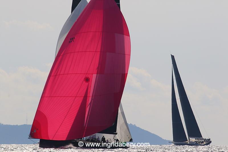 Les Voiles de Saint-Tropez 2025 Day 5 photo copyright Ingrid Abery / www.ingridabery.com taken at Société Nautique de Saint-Tropez and featuring the Maxi class