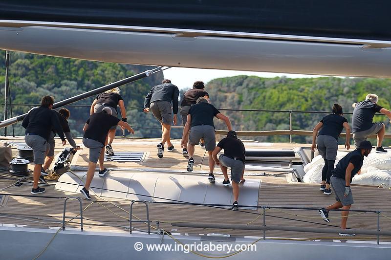 Les Voiles de Saint-Tropez 2025 Day 5 photo copyright Ingrid Abery / www.ingridabery.com taken at Société Nautique de Saint-Tropez and featuring the Maxi class