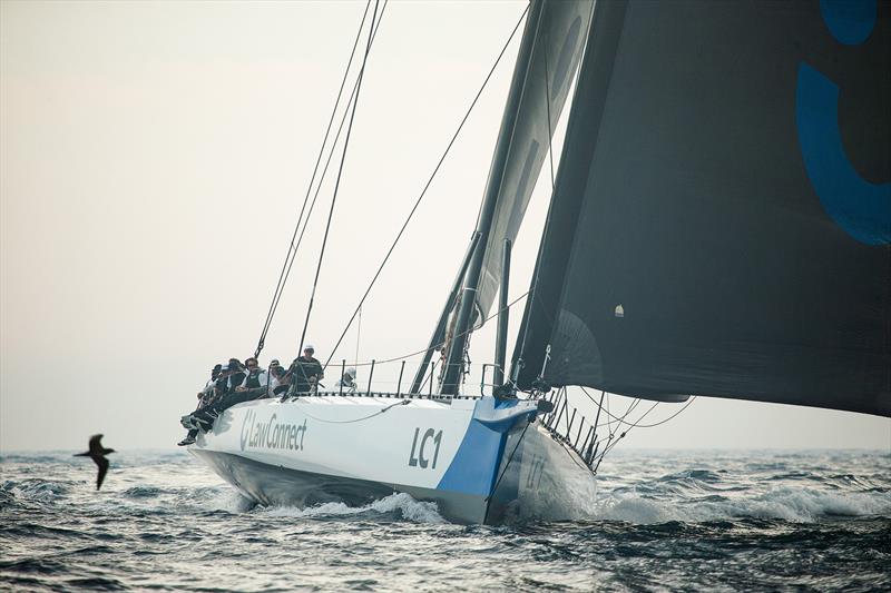 LawConnect during the Cabbage Tree Island Race photo copyright CYCA / Ashley Dart taken at Cruising Yacht Club of Australia and featuring the Maxi class