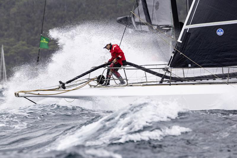 Lucky - the super-impressive 88-footer out of the USA photo copyright Rolex/Andrea Francolini taken at Cruising Yacht Club of Australia and featuring the Maxi class