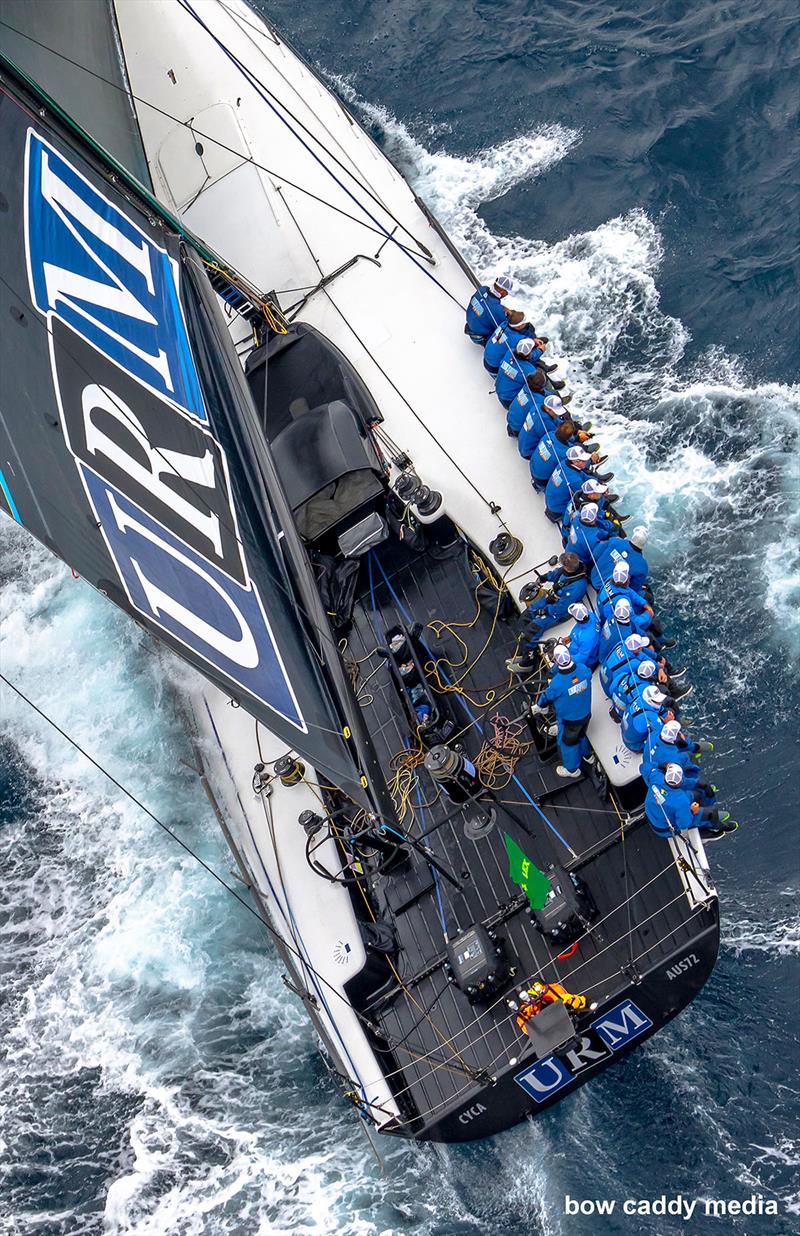 URM Group looked strong from the start - what a real shame they had to retire photo copyright Bow Caddy Media taken at Cruising Yacht Club of Australia and featuring the Maxi class