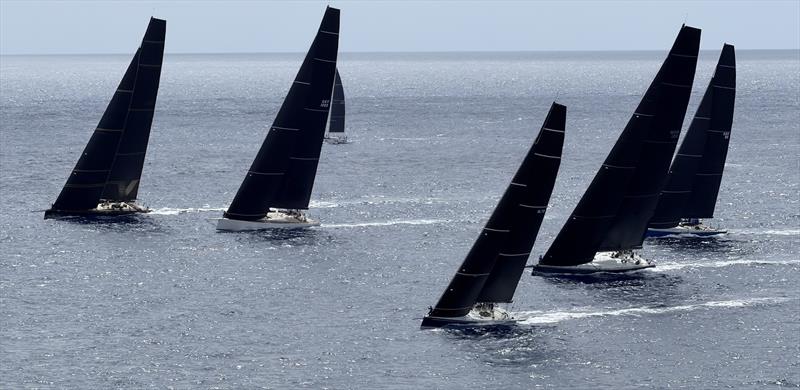 The second race for the IMA Maxi class got under way in more moderate conditions - RORC Nelson's Cup - photo © IMA