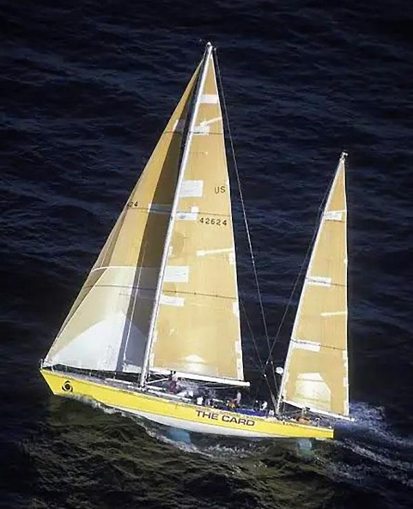 The Farr Maxi Ketch, The Card photo copyright Rick Tomlinson taken at  and featuring the Maxi class