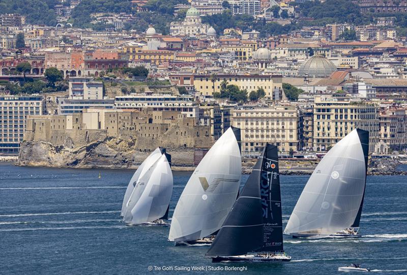 IMA Maxi Europeans at 71st Regata dei Tre Golfi - Day 1 - photo © Tre Golfi Sailing Week / Studio Borlenghi