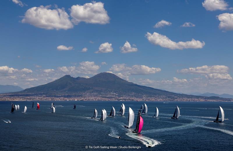 IMA Maxi Europeans at 71st Regata dei Tre Golfi - Day 1 - photo © Tre Golfi Sailing Week / Studio Borlenghi