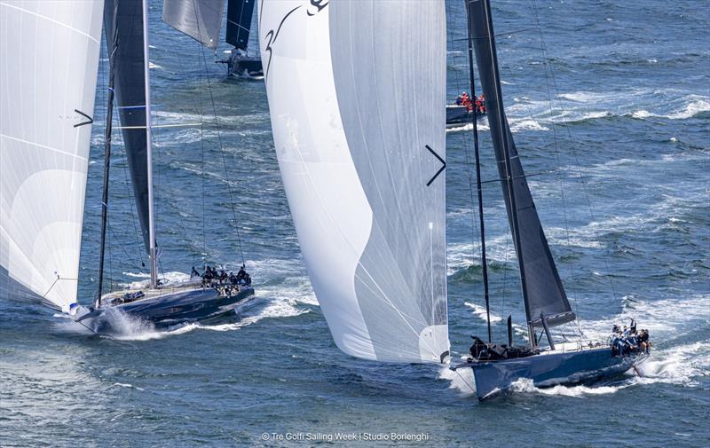 IMA Maxi Europeans at 71st Regata dei Tre Golfi - Day 1 - photo © Tre Golfi Sailing Week / Studio Borlenghi
