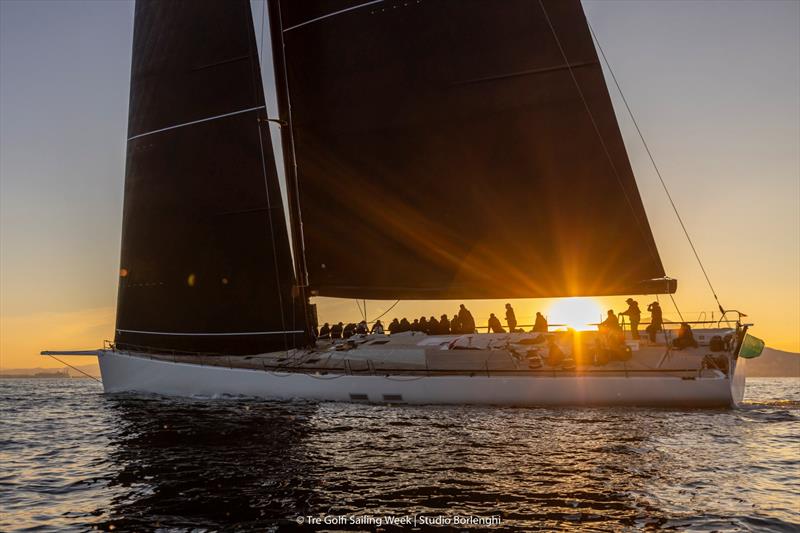 Sunrise on board Galateia - photo © Tre Golfi Sailing Week / Studio Borlenghi
