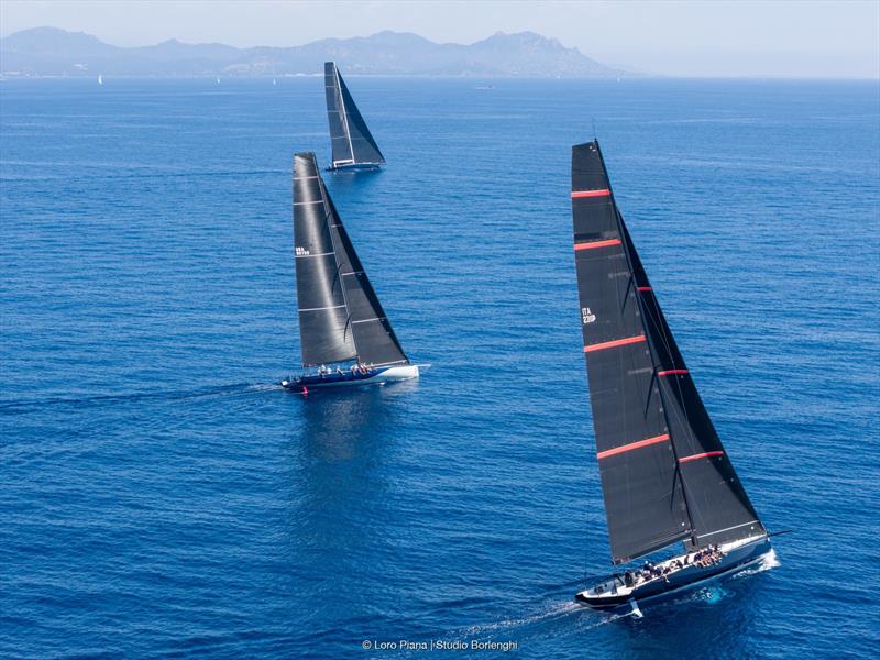 Once out of the Golfe de Saint-Tropez on Wednesday, the leaders carried the breeze all the way to the Giraglia rock - Loro Piana Giraglia - photo © Loro Piana / Studio Borlenghi