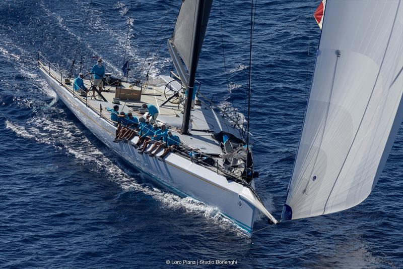 Alessandro Del Bono's 80ft Capricorno finished in eighth place in the IRC 0 maxi class - photo © Loro Piana / Studio Borlenghi