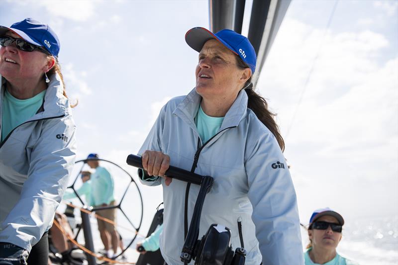 Olympian Amy Baltzell and Stephanie Kerr grinding, on location in Oyster Bay - photo © 2025 Richard Schultz. C ourtesy of 50 Eggs Films