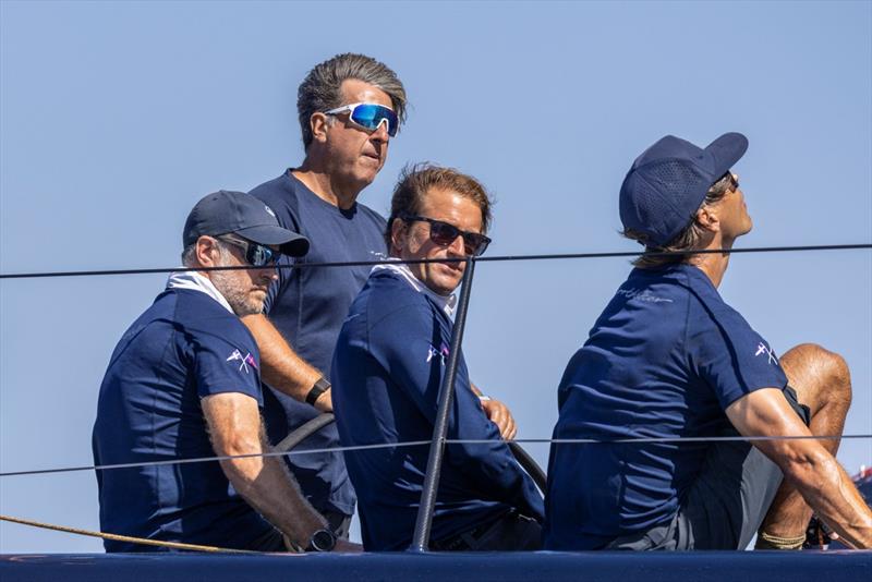 Maxi Yacht Rolex Cup 2026 Day 2 - Peter Dubens at the helm of his latest North Star, so far unbeaten in the Rolex IMA Maxi Grand Prix World Championship - photo © IMA / Studio Borlenghi 