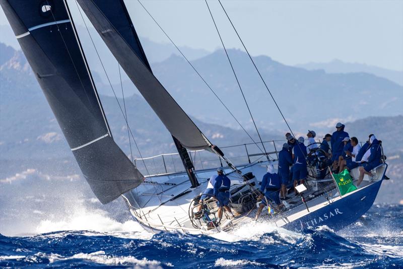 Maxi Yacht Rolex Cup 2026 Day 4 - Filip Balcaen is racing the Rolex Middle Sea Race winner Balthasar with his round the world sailor son Louis - photo © IMA / Studio Borlenghi 