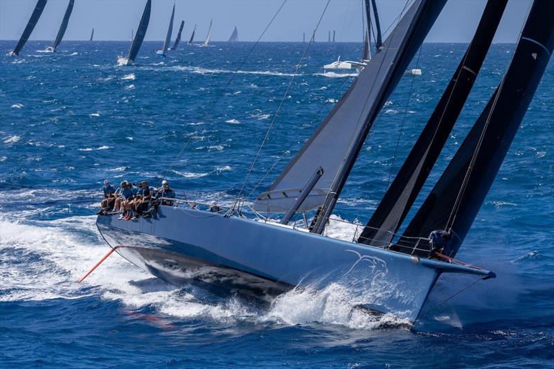 Farr 100 'Leopard 3' - RORC Caribbean 600 start - photo © Tim Wright / RORC