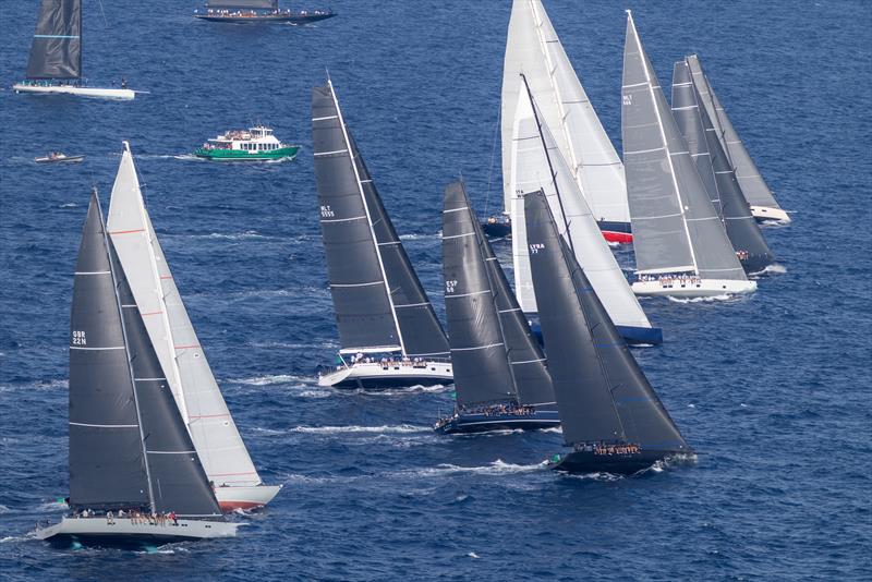 erry Hui's Lyra got off to the best start in Maxi 2 on day 2 at Les Voiles de Saint-Tropez - photo © Gilles Martin-Raget / www.martin-raget.com