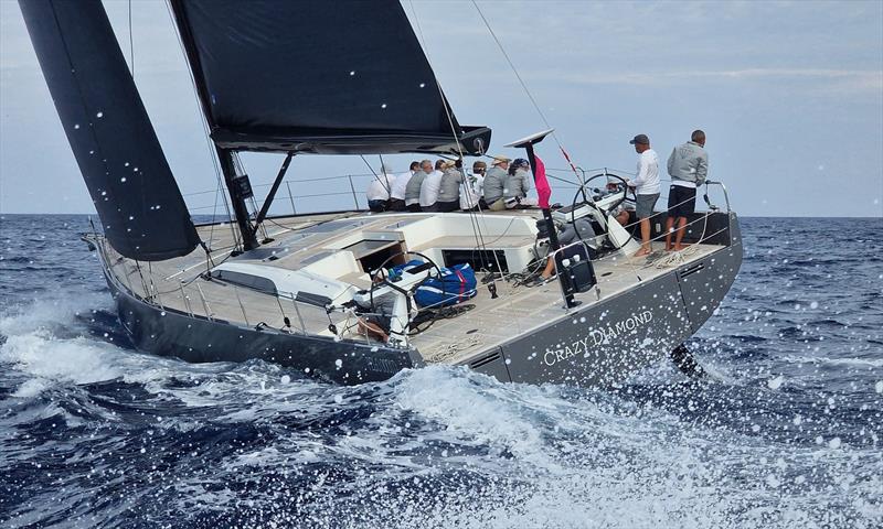 Enzo Pellizzaro's Solaris 60 Crazy Diamond at Les Voiles de Saint-Tropez - photo © IMA