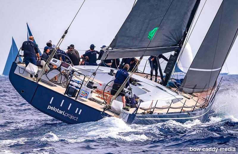 Maxi racing on D5 of Les Voiles de Saint Tropez 2026  - photo © Bow Caddy Media