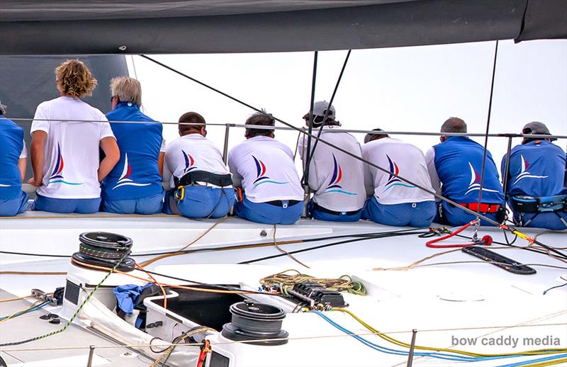 Maxi racing on D5 of Les Voiles de Saint Tropez 2026  photo copyright Bow Caddy Media taken at Société Nautique de Saint-Tropez and featuring the Maxi class