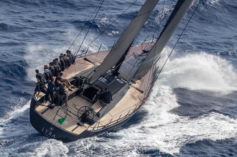 erry Hui's Lyra came out on top in Maxi 2 at Les Voiles de Saint Tropez 2026  - photo © Gilles Martin-Raget / www.martin-raget.com