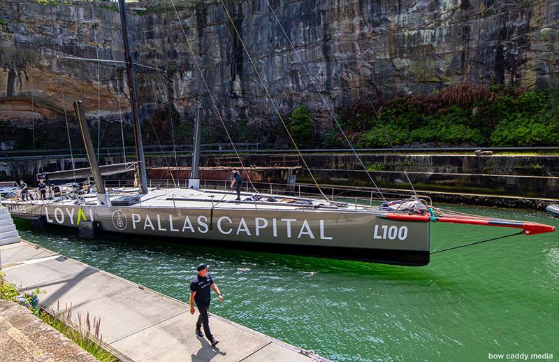 Tribeca Loyal launch at Woolwich Dock photo copyright Bow Caddy Media taken at Cruising Yacht Club of Australia and featuring the Maxi class
