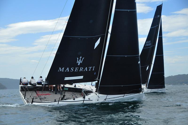 Maserati on day 2 of the MC38 Australian Championship photo copyright Bob Fowler taken at Royal Prince Alfred Yacht Club and featuring the MC38 class