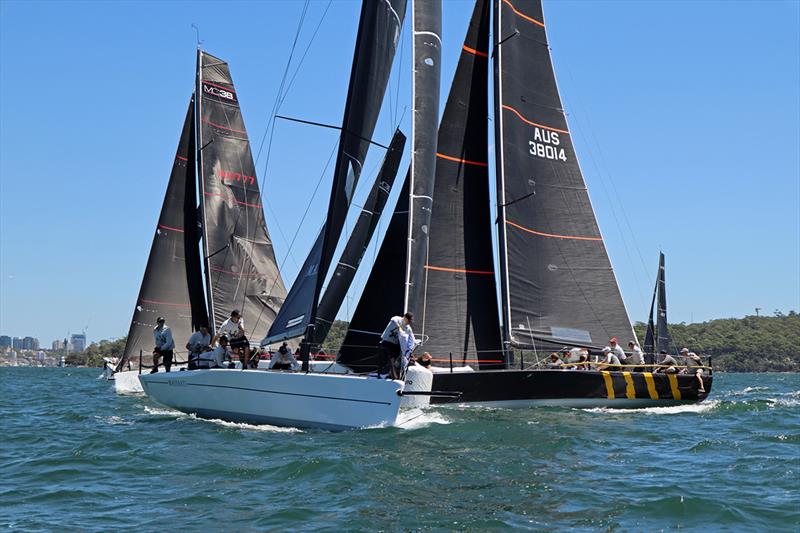 Busy top mark 2019 McConaghy 38 CYCA Regatta - Act 1 - photo © Lisa Ratcliff