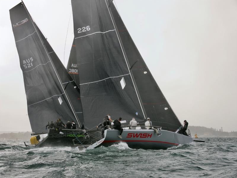 Australian Champs gnarly Sydney Harbour - MC38 2020 Australian Championship photo copyright Tilly Lock Media taken at Middle Harbour Yacht Club and featuring the MC38 class