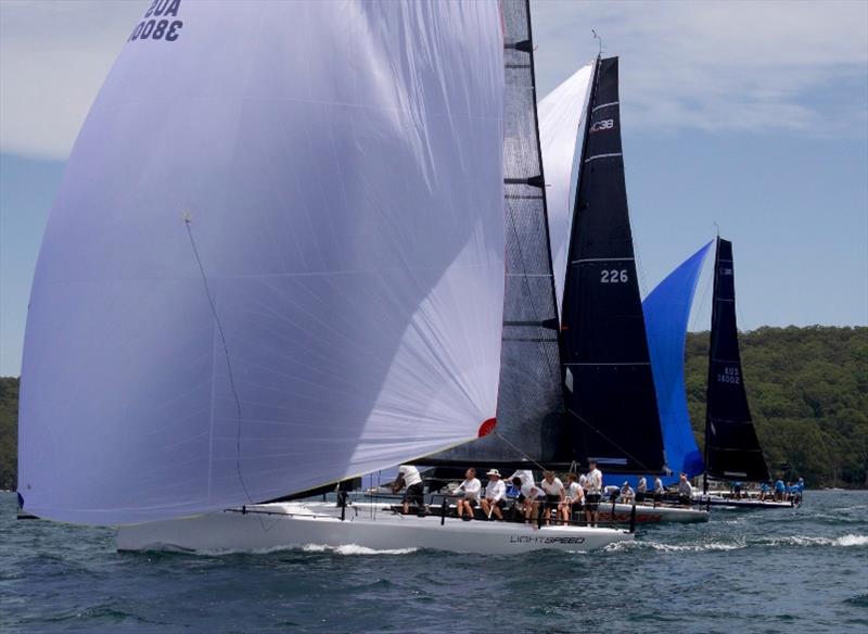 Lightspeed, Swish and Dark Star Act 6 photo copyright Tilly Lock Media taken at Royal Prince Alfred Yacht Club and featuring the MC38 class