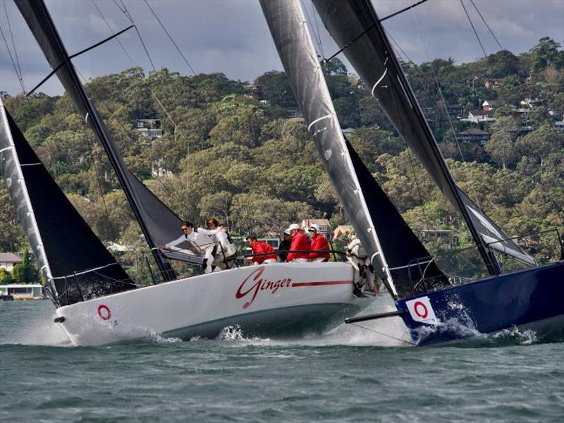 Second overall, Ginger and bow of Dark Star beating to the top gate - MC38 2021 Season Act 2 - photo © Tilly Lock Media