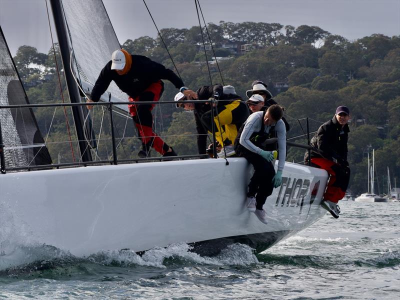 Thor skippered by Ian Box 4th overall - MC38 2022 Season Act 4 photo copyright Tilly McKnight taken at Royal Prince Alfred Yacht Club and featuring the MC38 class