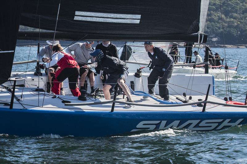 Winner Swish racing in MC38 2022 Season Act 5 on Sydney Harbour photo copyright Marg's Yacht Photos taken at Middle Harbour Yacht Club and featuring the MC38 class