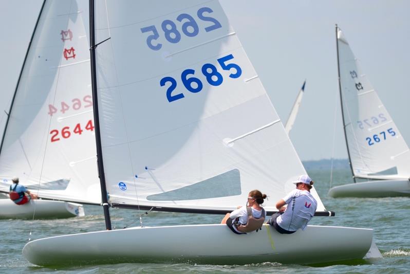 MC National Championship at Rush Creek Yacht Club photo copyright Mari Johnson / Regatta Girl Photography taken at Rush Creek Yacht Club and featuring the MC Scow class