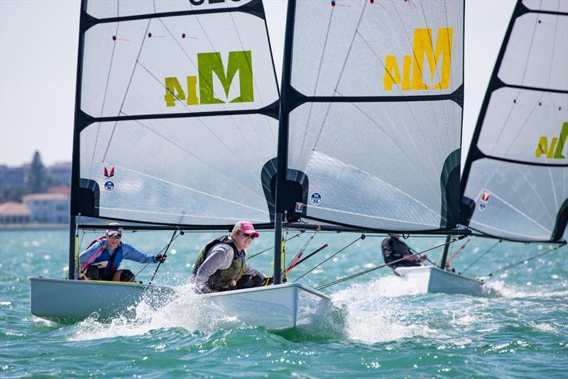 2019 Melges 14 Midwinter Championship - Final day photo copyright Hannah Noll taken at Sarasota Sailing Squadron and featuring the Melges 14 class
