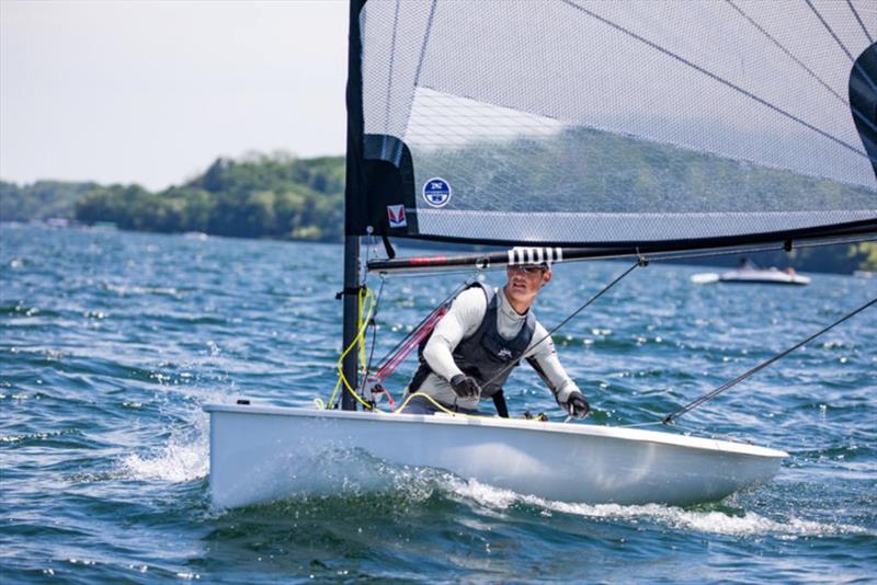 Day 2 - Melges 14 US National Championship photo copyright Hannah Noll taken at Lake Geneva Yacht Club and featuring the Melges 14 class