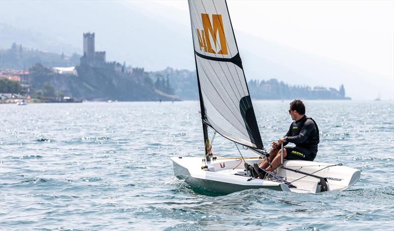 Melges World League Garda Lake Rally day 3 photo copyright MWL / Zerogradinord taken at Fraglia Vela Malcesine and featuring the Melges 14 class