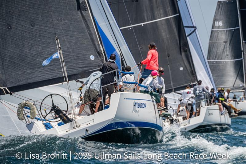 2025 Ullman Sails Long Beach Race Week Day 3 photo copyright Lisa Bronitt taken at Long Beach Yacht Club and featuring the Melges 15 class