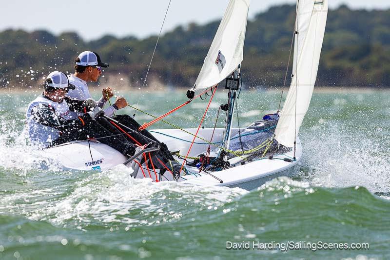 Poole Week 2025 Day 3 photo copyright David Harding / www.sailingscenes.com taken at Parkstone Yacht Club and featuring the Melges 15 class