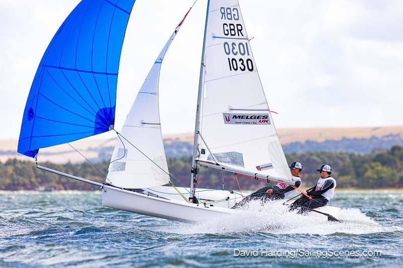 Poole Week 2025 Day 5 photo copyright David Harding / www.sailingscenes.com taken at Parkstone Yacht Club and featuring the Melges 15 class