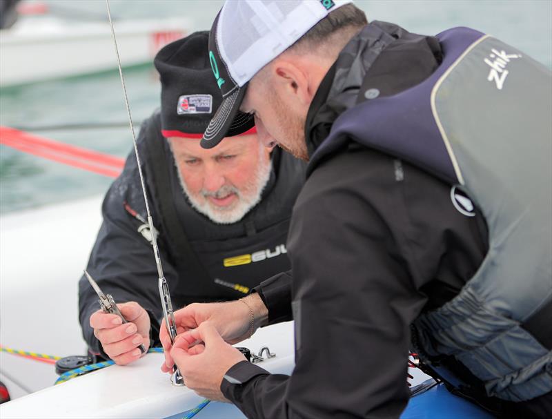 Clash of the Coaches at the WPNSA - Rig tuning - photo © Mark Jardine