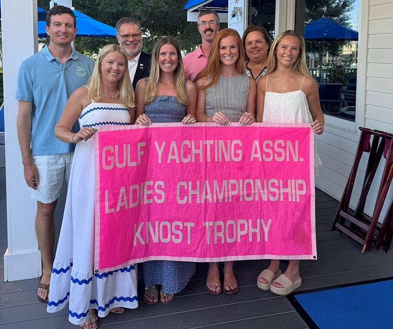 Ladies Knost Team Champions photo copyright Pensacola Yacht Club taken at  and featuring the Melges 15 class