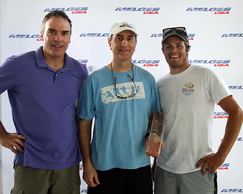 2014 Audi Melges 20 Corinthian Winter Regatta Champions - TBD (l to r) John Millen, Frank McLaughlin, John Ferguson - photo © JOY / International Audi Melges 20 Class Association