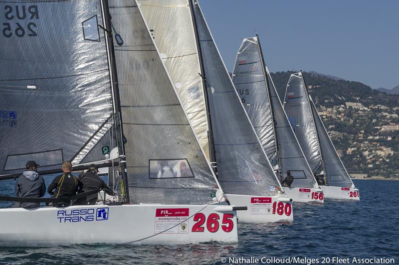 Monaco Sportsboat Winter Series photo copyright Nathalie Colloud taken at Yacht Club de Monaco and featuring the Melges 20 class