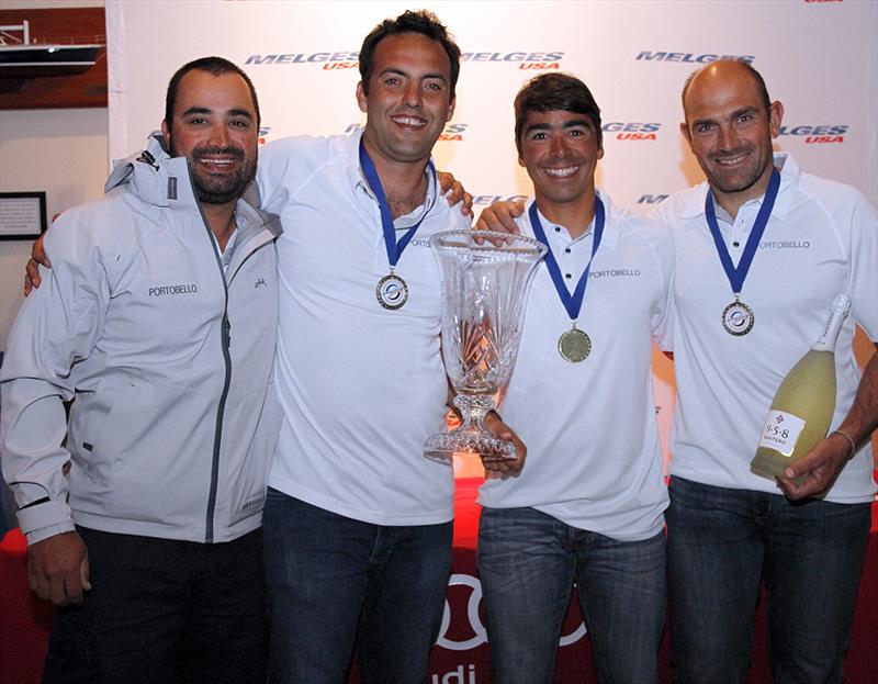 Portobello (l-r) Portobello coach, Cesar Gomes Neto at the Audi Melges 20 Worlds photo copyright JOY / International Audi Melges 20 Class Association taken at San Francisco Yacht Club and featuring the Melges 20 class