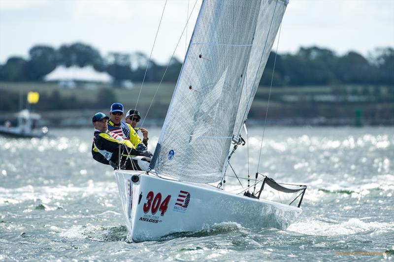 2016 Resolute Cup day 2 photo copyright Paul Todd / www.outsideimages.com taken at New York Yacht Club and featuring the Melges 20 class