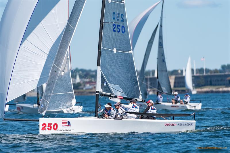 2016 Resolute Cup day 3 photo copyright Paul Todd / www.outsideimages.com taken at New York Yacht Club and featuring the Melges 20 class