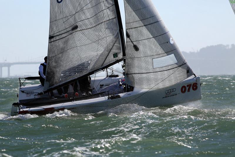 Melges 20s at the Sail Newport Regatta Day 2