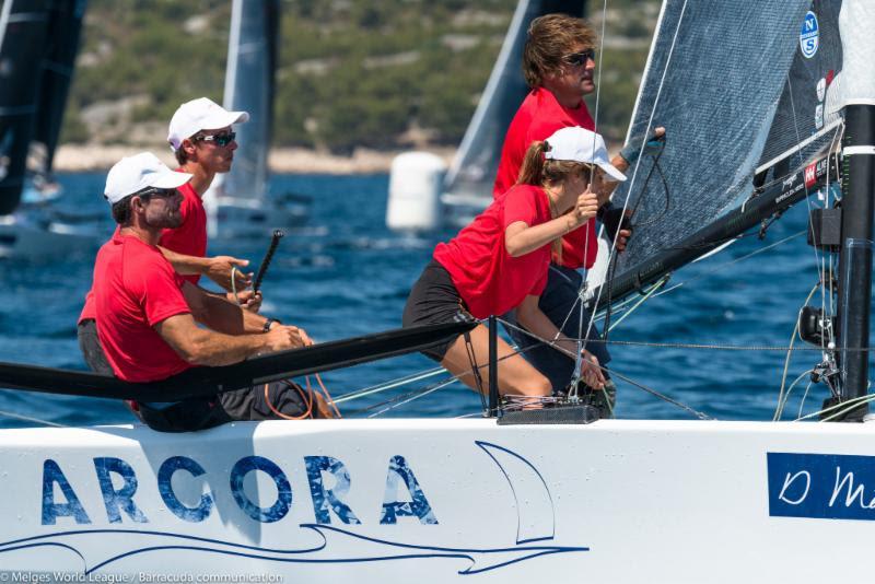 Melges 20 European Championship at Sibenik day 1 photo copyright Melges World League / Barracuda Communication taken at  and featuring the Melges 20 class