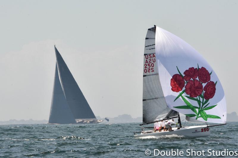 Melges 20 U.S. Nationals photo copyright Double Shot Studios taken at Sail Newport and featuring the Melges 20 class