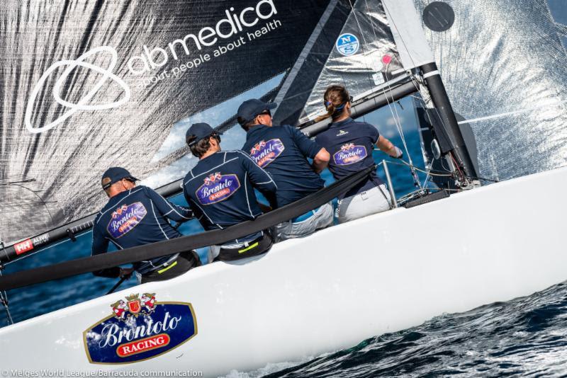 2018 Melges 20 World League, World Championship Filippo Pacinotti, Brontolo photo copyright Melges World League / Barracuda Communications taken at Yacht Club Cagliari and featuring the Melges 20 class