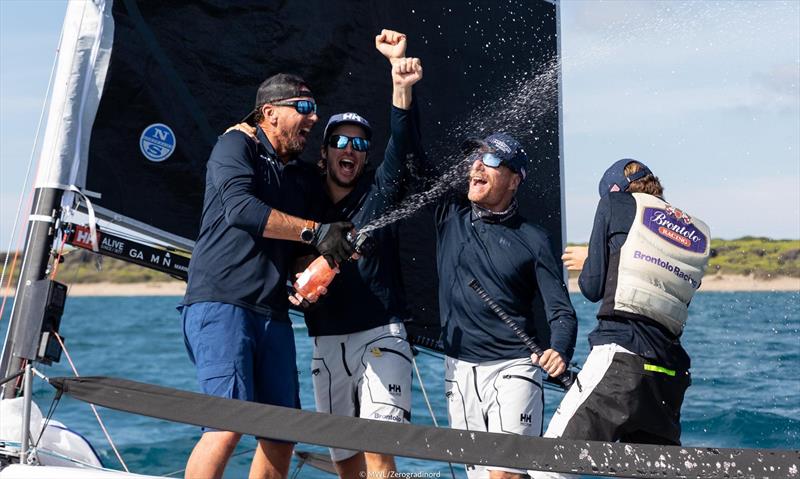 Brontolo wins the Melges 20 World Championship at Cala Galera, Greece photo copyright MWL / Zerogradinord taken at  and featuring the Melges 20 class